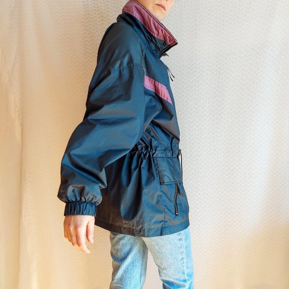 Vintage 3 in 1 Hiverna metallic green coat - Picture 6 of 11